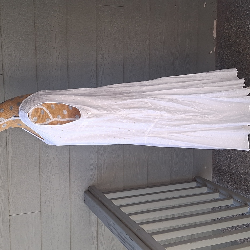 Monroe & Main Cotton Eyeley Sleeveless Dress Size XL Whimsical Fairycore - Picture 5 of 15